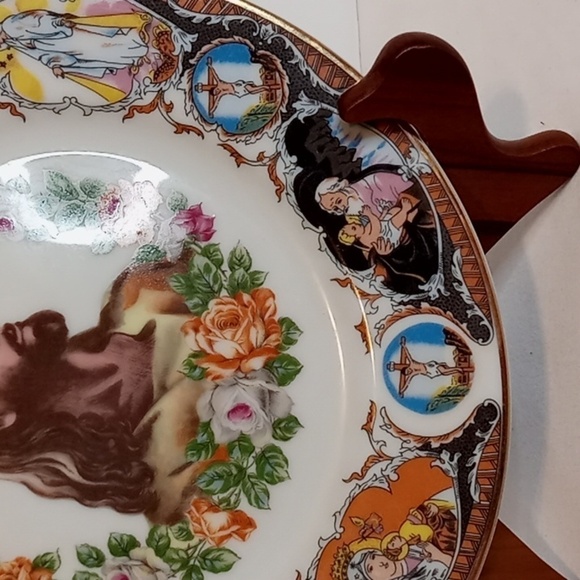 VINTAGE Decorative Religious Plate - Picture 5 of 9